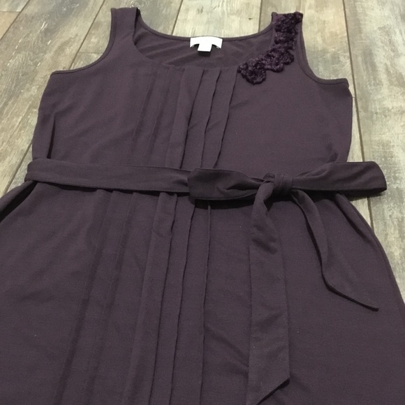 ⬇️ LOFT plum dress size XS - Picture 4 of 5